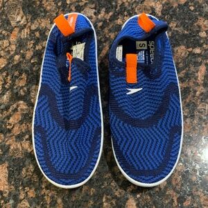Speedo Kids Blue and Orange Water Shoes